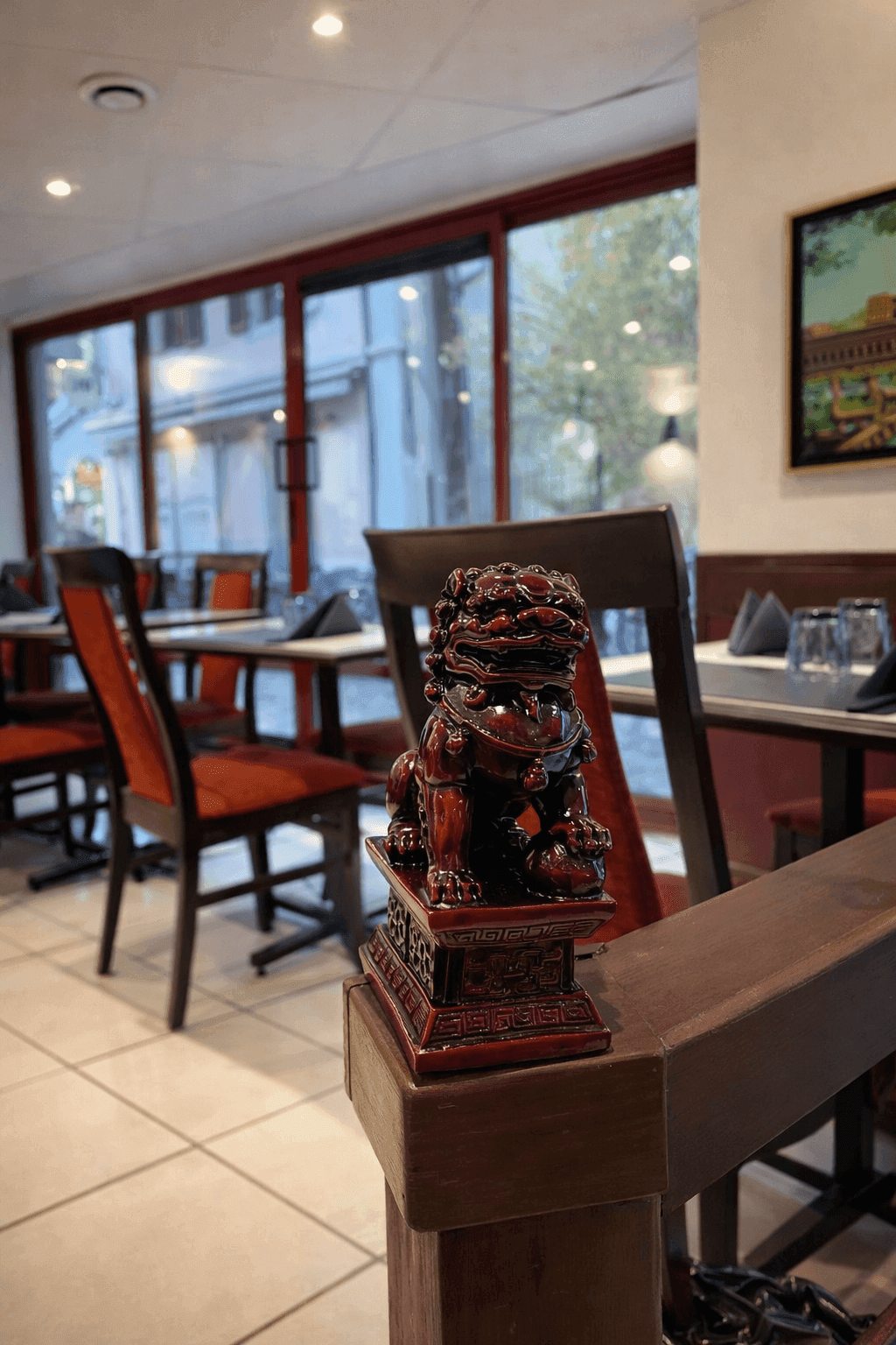 Intérieur du restaurant Ô Naga